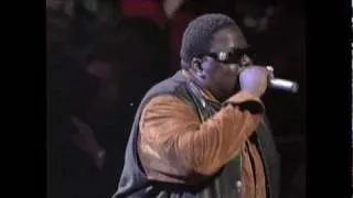 Biggie, Junior Mafia, Faith Evans Performance at UrbanAID - 1995
