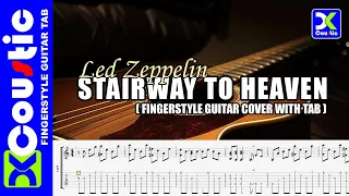 Stairway To Heaven - Led Zeppelin ( Fingerstyle Guitar Cover With TAB )