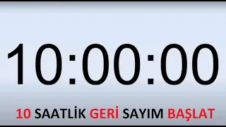 10 Saatlik Video Geri Sayım #10saat #gerisayım #video