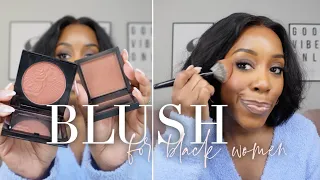 POWDER BLUSH for BLACK women (pinks & mauves) | *luxury & cheaper alternatives* | Andrea Renee