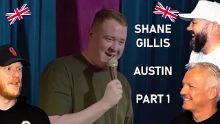 Shane Gillis Live In Austin - Part 1 REACTION!! | OFFICE BLOKES REACT!!