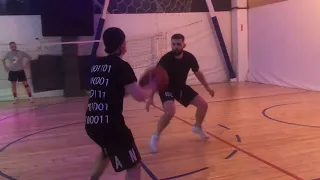 Magic 1 leg jumpshot in Zero Ankles 1x1