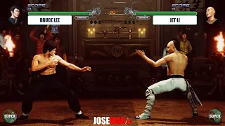 BRUCE LEE vs JET LI - Shaolin vs Wutang 2