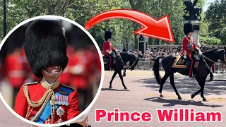 Prince William Does An Exceptional Job In Leading The Welsh Guards | Trooping the Colours 2023.