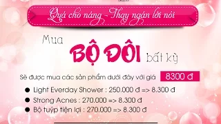 [CHARMING SKIN] - Chương trình ưu đãi mừng ngày quốc tế phụ nữ 8-3