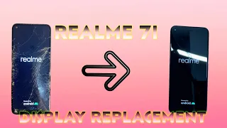 Realme 7i original Display Replacement | Repair my self