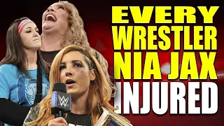 Every Wrestler Nia Jax Has Recklessly Injured In WWE  (Botch and Injuries Compilation)