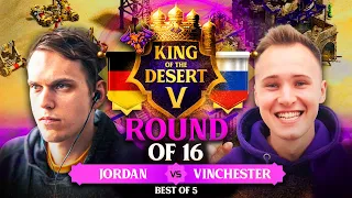 Jordan vs Vinchester King of the Desert 5 Round of 16 #ageofempires2