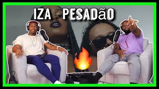 First Time Reacting To IZA - Pesadão (Participação especial Marcelo Falcão) |Brothers Reaction!!!!