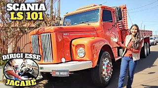 DIRIGI UM SCANIA LS 101 JACARÉ 1979 !!! *TOP DEMAIS*