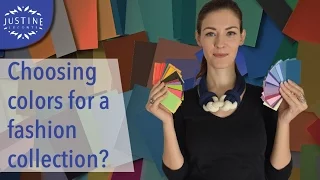 How to choose colors for a fashion collection? | Find your color palette | Justine Leconte