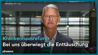 Gerald Gaß zur Krankenhausreform am 10.07.23