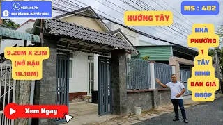 Bán Nhà Nóc Thái Phường 1 Thành Phố Tây Ninh | Mua Bán Nhà Đất Tây Ninh 482N ( Đã Bán)