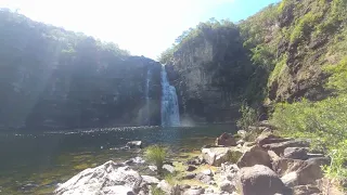 Cachoeira Saltos do Rio Preto (2/2) - Parque Nacional da Chapada dos Veadeiros - GO