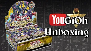 YuGiOh Phantom Rage TCG Unboxing
