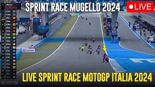 🔴 LIVE SPRINT RACE MOTOGP ITALIA 2024 || MotoGP Mugello Italian 2024 || #motogpitalia