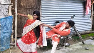 বাংলা ফানি ভিডিও সফিকের পাগলী বৌ।Funny Video। Palli Gram TV Latest Video.