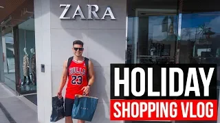 Shopping On Holiday | Pull & Bear, Zara, Bershka Try On Haul Vlog