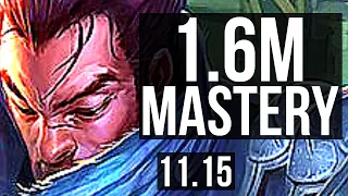 YASUO vs QIYANA (MID) | 7/0/6, 1.6M mastery, 700+ games, Godlike | NA Diamond | v11.15