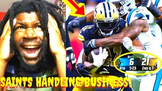 PANTHERS VS SAINTS REACTION 2033 CAROLINA PANTHERS VS NEW ORLEANS SAINTS HIGHLIGHTS REACTION 2023