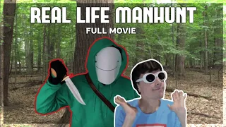 Minecraft Manhunt In Real Life Full Movie [ft. Dream, Sapnap, George]