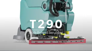 T290 Walk-Behind Scrubber Overview