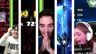 Geometry Dash Best Reactions | Wins and Fails (2021 - 2023)
