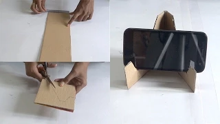 Making of Mobile Stand in 5 Minutes Using Waste Material