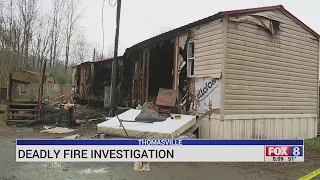 Investigation underway after deadly fire in Thomasville