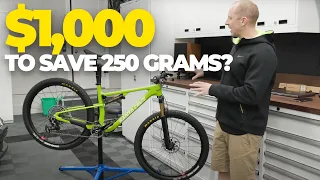 I Spent $1,000 to Shave 250 Grams Off My Santa Cruz Blur Mountain Bike