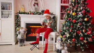 Мой ученик Герман. 8 лет. "Jingle bells ". Ukulele cover.