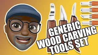 Generic 12 PCS Whittling Wood Carving Knife Kit- Unboxing & First Look