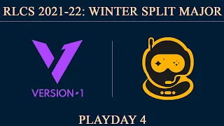 V1 vs SSG | RLCS 2021-22 Winter Split Major | Version1 vs Spacestation | 26 March 2022