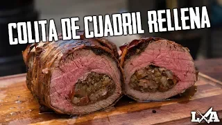 Colita de Cuadril Rellena Envuelta en Panceta | Receta de Locos X el Asado