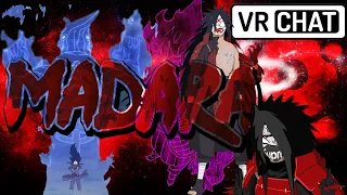 THE REAL MADARA UCHIHA VOICE TROLLING PEOPLE! IN NARUTO WORLDS!!! |  VRChat