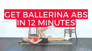 BALLERINA ABS IN 12 MINUTES | Train Like a Ballerina