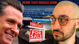 Los Angeles Real Estate is Crashing | California Increase Income Taxes