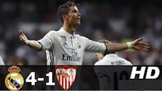 Real Madrid vs Sevilla 4 1 All Goals & Full Highlights La Liga 2017 14-05-2017 HD