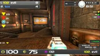 FACEIT - QUAKE LIVE SPRING SEASON CUP 10 (SEMI FINAL: tox vs. evil)