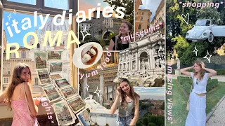 a week in rome & vatican city | italy travel vlog | best of museums, restaurants, sightseeing & more