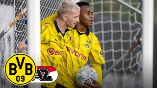 Reus & Sabitzer egalisieren Rückstand | BVB - AZ Alkmaar | Highlights