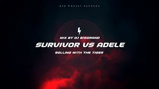 SURVIVOR vs ADELE - ROLLING WITH THE TIGER (DJ BigGrand) #survivor #rollinginthedeep #tiger #mashup