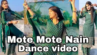 Mote Mote Nain naina se chali goli/Renuka panwar/#dance #viral #dancevideo #trending #yt #dancecover