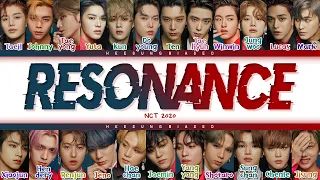 NCT 2020 RESONANCE Lyrics (엔시티 2020 RESONANCE 가사) [Color Coded Lyrics Han/Rom/Eng]