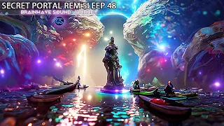 REM Sleep Portal to Lucid Dreaming (VERY VIVID!!!) Fly through a Healing World of Crystal Beings