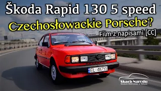 Škoda Rapid 130 5 speed - Czechosłowackie Porsche? // Muzeum SKARB NARODU