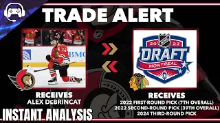 ALEX DEBRINCAT TRADED TO THE OTTAWA SENATORS | INSTANT ANALYSIS