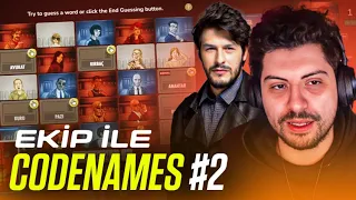 YENİ STRATEJİLER DENİYORUZ ARTIK! | EKİP İLE CODENAMES ONLINE w/FIRAT ALBAYRAM | HYPE