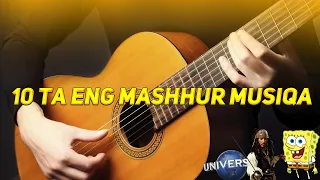 10 TA ENG MASHHUR MUSIQA GITARADA