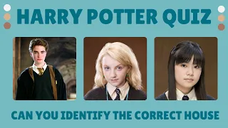 Harry Potter Quiz Challenge: Guess The Hogwarts House For These Characters | HP Quiz | Easy Quiz